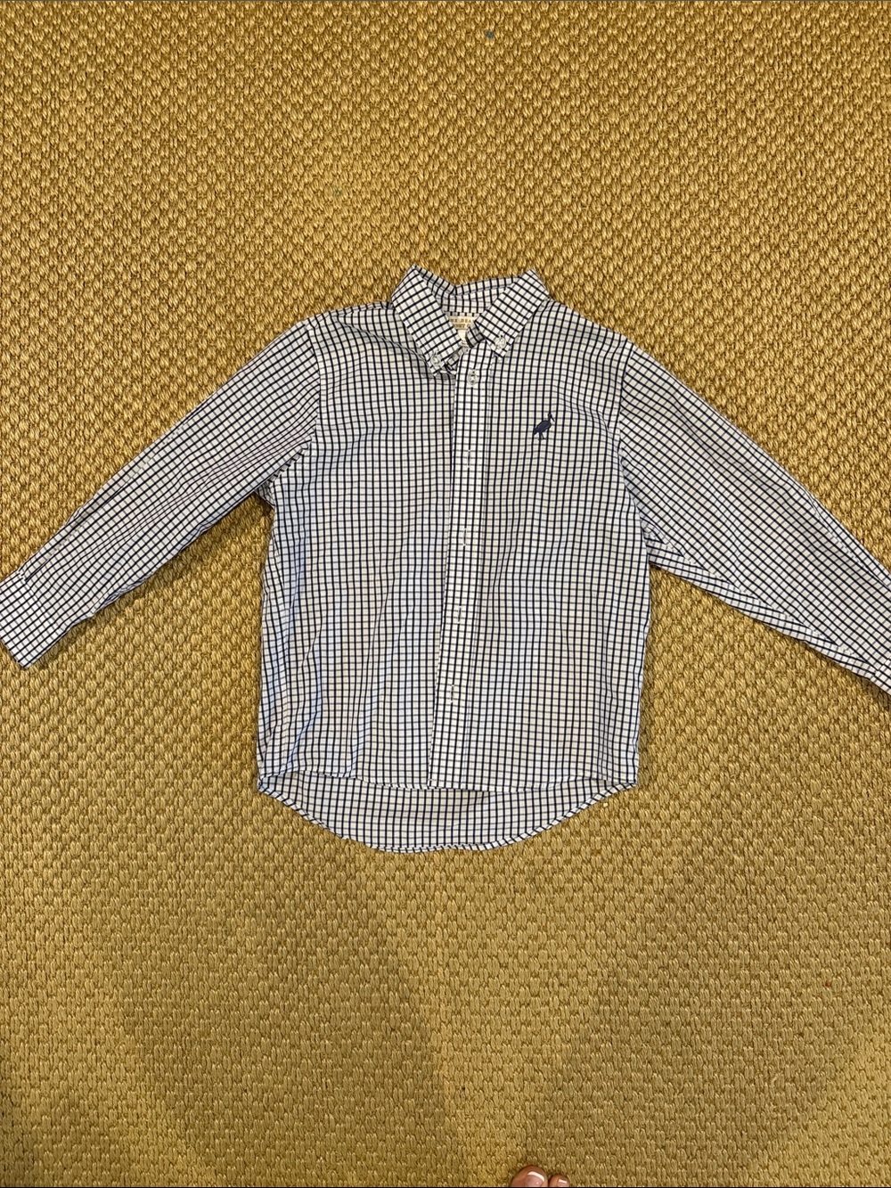 The Beaufort Bonnet Company Deans List Dress Shirt in Navy Windowpane